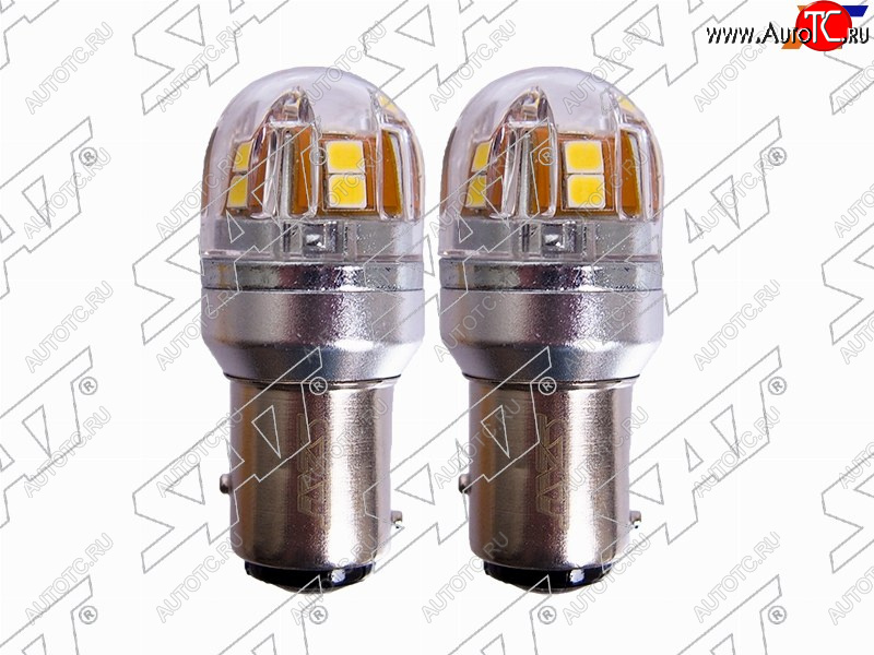 879 р. Лампа дополнительного освещения 12V P215W 2.8W0.4W320LM  Canbus LED (Комплект 2 шт.) SAT ST-175-0065  с доставкой в г. Кемерово