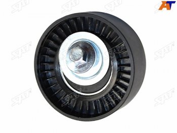569 р. Ролик приводного ремня обводной FORD FIESTAFOCUSKUGAS-MAX 11- VOLVO V40V60S60S80 10- SAT ST-1754059  с доставкой в г. Кемерово. Увеличить фотографию 1