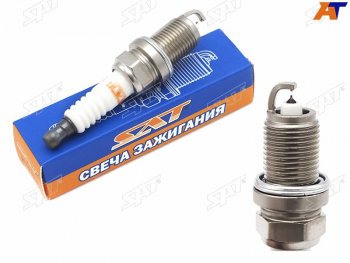 419 р. Свеча зажигания AUDI A3A4A6RENAULT LOGANDUSTER 04-SKODA OCTAVIA 04-RAPID 12-VW GOLFJETTA 05- SAT ST-177-0010  с доставкой в г. Кемерово. Увеличить фотографию 1