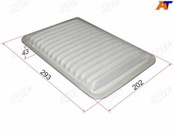 Фильтр воздушный SAT Lexus ES250  XV60 (2012-2015), Lexus ES300h  XV60 (2012-2015), Lexus ES350 ( XV40,  XV60) (2006-2018), Toyota Camry ( XV40,  XV50) (2006-2014)