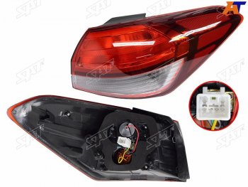 Фонарь задний правый (внешний, LED) SAT KIA Cerato  3 YD (2016-2019) рестайлинг седан