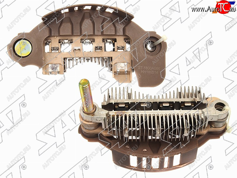 1 049 р. Диодный мост генератора MITSUBISHI ASX 2,0 10-OUTLANDER II 2,0 CW 06-PAJERO SPORT 3,03,23,5 08- SAT ST-1800A086  с доставкой в г. Кемерово