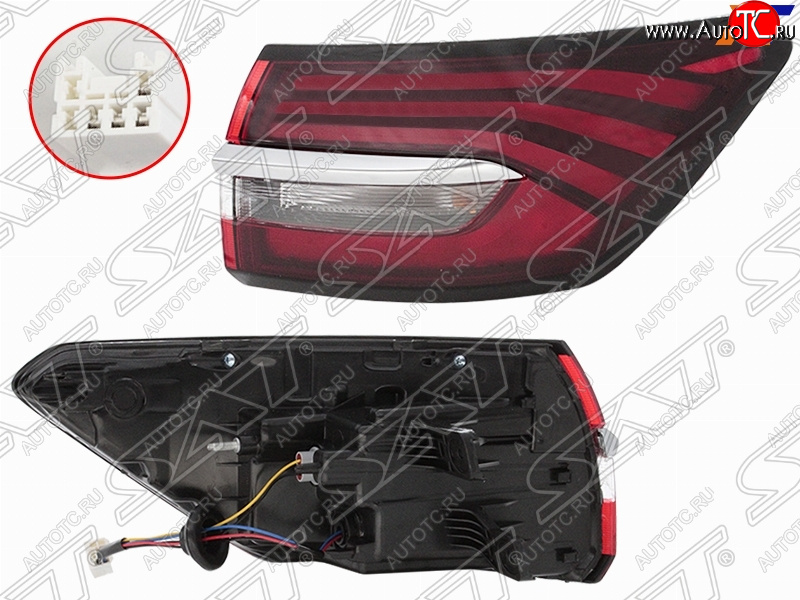 4 849 р. Правый фонарь задний (LED) SAT Geely Coolray SX11 дорестайлинг (2018-2023) с доставкой в г. Кемерово Увеличить фотографию 1 4 849 р. Правый фонарь задний (LED) SAT Geely Coolray SX11 дорестайлинг (2018-2023) с доставкой в г. Кемерово