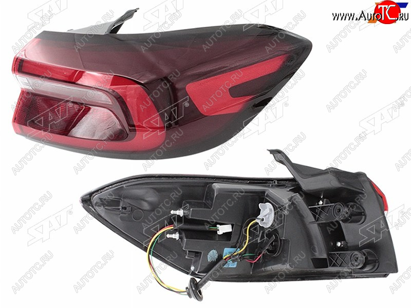 3 699 р. Правый фонарь (внешний) SAT Chery Tiggo 7 PRO (2019-2025)  с доставкой в г. Кемерово