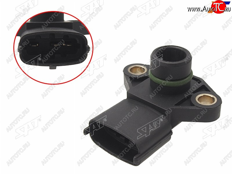 989 р. Датчик абсолютного давления воздуха HYUNDAI ELANTRA 15-IX35 15-KIA CEED 15-OPTIMA 15-PICANTO 17- SAT ST-194-0002  с доставкой в г. Кемерово