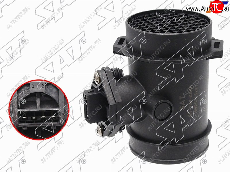 3 169 р. Расходомер воздуха FORD GALAXY 95-00 VW GOLF 92-97 TRANSPORTER T4 96-03 SAT ST-194-0045  с доставкой в г. Кемерово