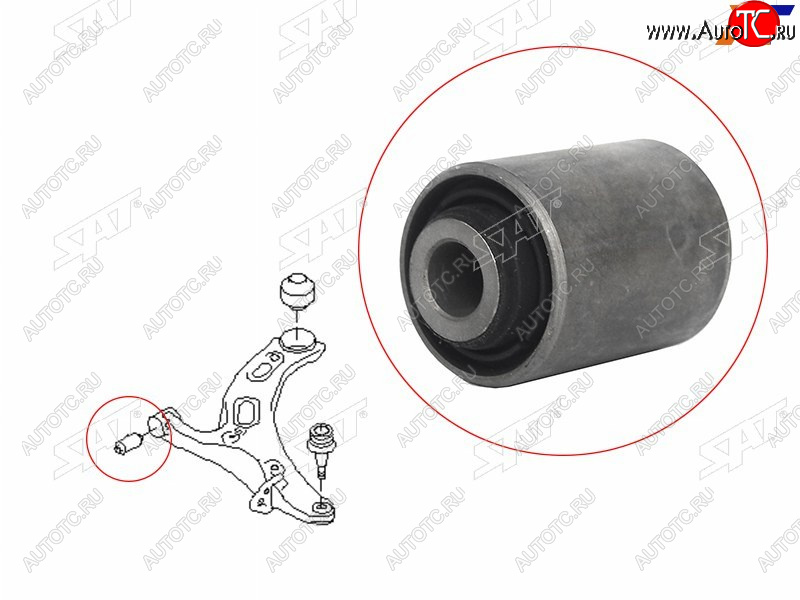389 р. Сайлентблок Subaru Forester 07-19  Impreza 07-16  Legacy 03-15  Outback 03-15 SAT ST-20204AG030  с доставкой в г. Кемерово
