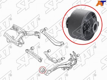 439 р. Сайлентблок Subaru Legacy 98-09  Outback 98-09  Legacy B4 98-03 SAT ST-20254-AE050  с доставкой в г. Кемерово. Увеличить фотографию 1