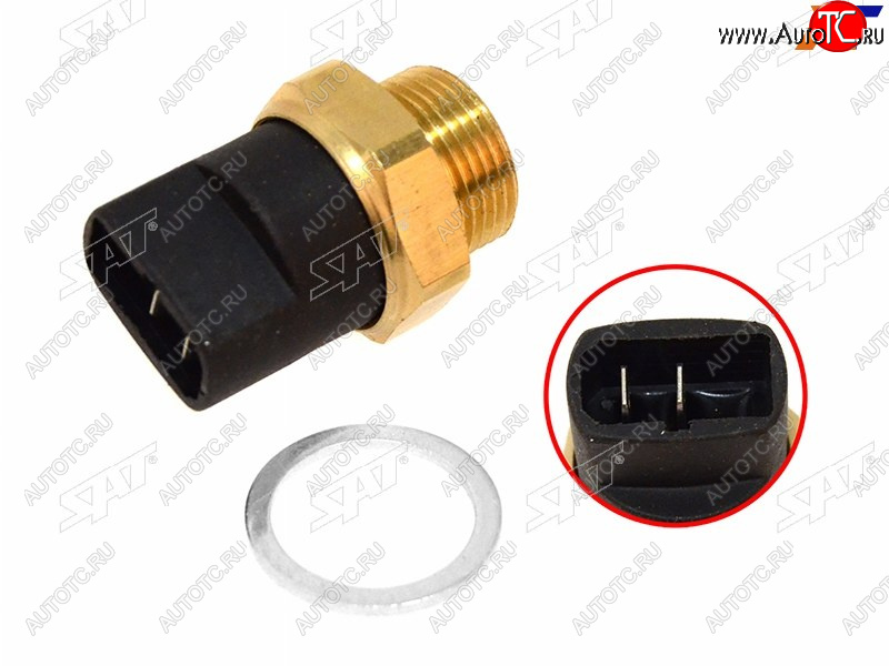 399 р. Датчик температуры ОЖ VW POLO 81-94 GOLF 86-97 SAT ST-206-0058  с доставкой в г. Кемерово