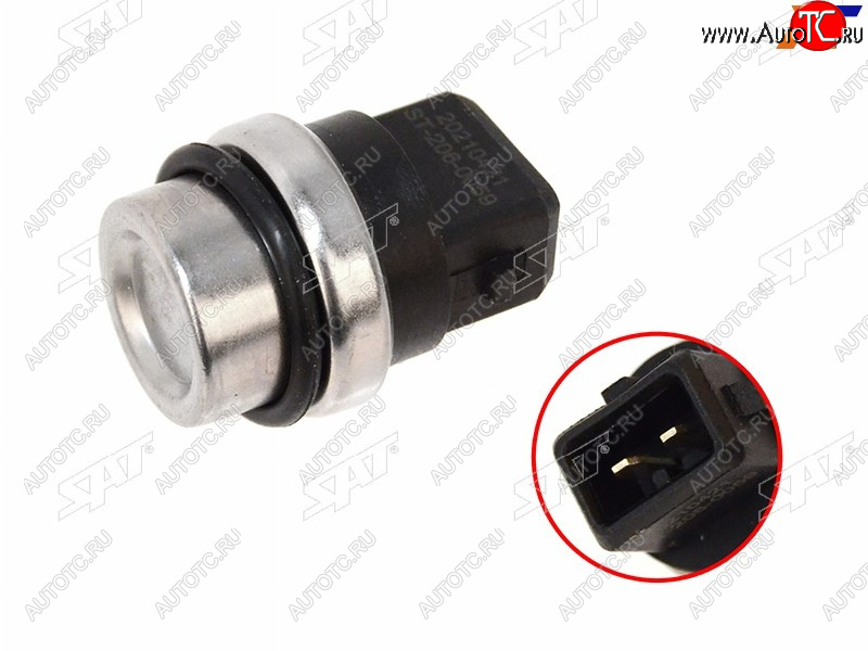 339 р. Датчик температуры ОЖ VW POLO 85-94GOLF 2,3AUDI 80 87-94 SAT ST-206-0059  с доставкой в г. Кемерово