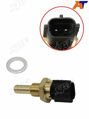 Датчик температуры ОЖ MAZDA MPV 92- BT-50 06- SAT ST-206-0105
