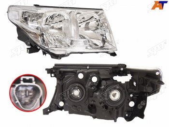 Фара Toyota Land Cruiser (J200) 07-12 (Справа Галоген С электрокорректором) SAT ST-212-11M1R-LD-E