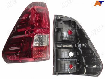 2 299 р. Фонарь задний левый (с ПТФ) TOYOTA  Toyota Hilux  AN120 (2016-2020) дорестайлинг  с доставкой в г. Кемерово. Увеличить фотографию 2