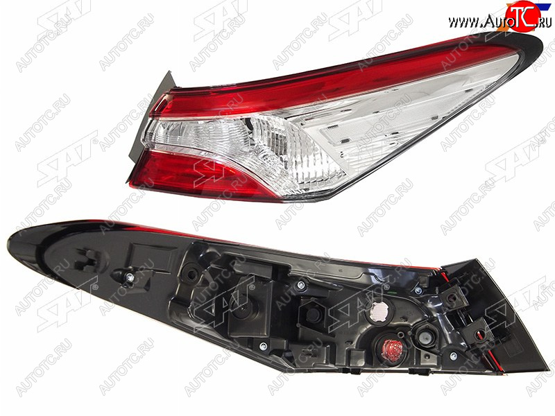 6 349 р. Фонарь задний правый SAT Toyota Camry XV70 (2017-2021) дорестайлинг с доставкой в г. Кемерово Увеличить фотографию 1 6 349 р. Фонарь задний правый SAT Toyota Camry XV70 (2017-2021) дорестайлинг с доставкой в г. Кемерово