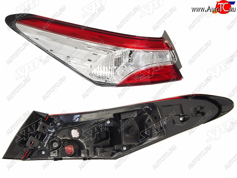 6 349 р. Фонарь задний левый SAT Toyota Camry XV70 (2017-2021) дорестайлинг с доставкой в г. Кемерово Увеличить фотографию 1 6 349 р. Фонарь задний левый SAT Toyota Camry XV70 (2017-2021) дорестайлинг с доставкой в г. Кемерово