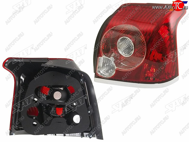 4 699 р. Фонарь задний правый SAT  Toyota Avensis  T250 седан (2006-2008) рестайлинг  с доставкой в г. Кемерово
