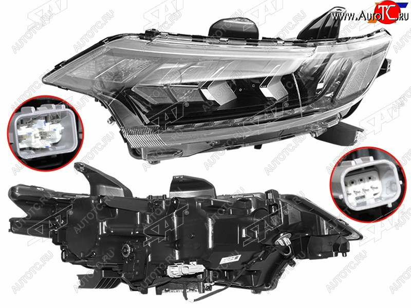 23 999 р. Фара левая (LED) SAT  Mitsubishi Outlander  GF (2018-2022) 3-ий рестайлинг  с доставкой в г. Кемерово