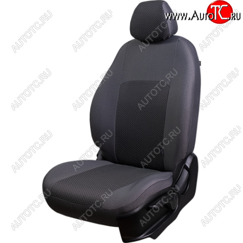 5 399 р.  Комплект чехлов для сидений (РЗСиС 40/60, 2П жаккард) ДУБЛИН Lord Autofashion  Chery Amulet (Corda)  A15 (2003-2010) лифтбэк (серый, вставка серая, строчка серая)  с доставкой в г. Кемерово