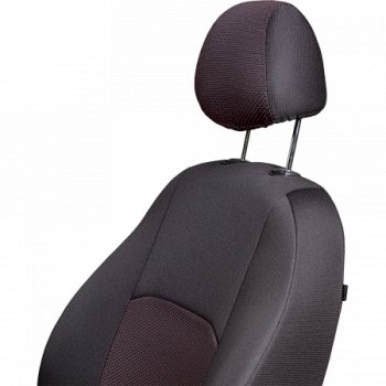 5 399 р.  Комплект чехлов для сидений (РЗСиС 40/60, 2П жаккард) ДУБЛИН Lord Autofashion  Chery Amulet (Corda)  A15 (2003-2010) лифтбэк (черный, вставка черная, строчка красная)  с доставкой в г. Кемерово. Увеличить фотографию 7