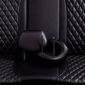 18 399 р. Чехлы сидений (РЗС 60/40, подлок., 3Г, Орегон) БАЙРОН Lord Autofashion  Chery Tiggo 7 PRO (2019-2025) (черный, вставка черная, строчка черная)  с доставкой в г. Кемерово. Увеличить фотографию 6