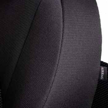 7 849 р. Комплект чехлов для сидений (ЦЗС Жаккард) Дублин Lord Autofashion  Лада нива 4х4  2131 (2019-2025) 5 дв. 1-ый рестайлинг, Урбан 5 дв. рестайлинг, (Legend) 5 дв. 2-ой рестайлинг (черный, вставка Ёж белая)  с доставкой в г. Кемерово. Увеличить фотографию 9