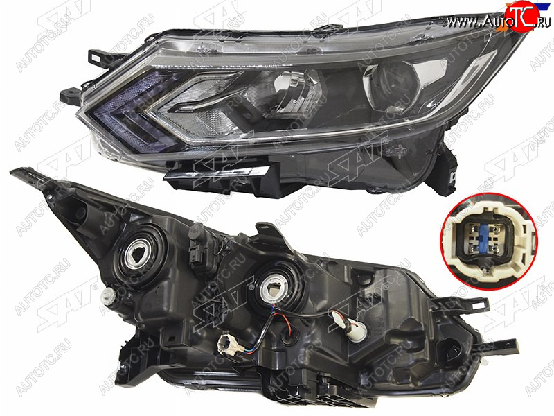 10 999 р. Фара левая ( галоген, LED) SAT Nissan Qashqai 2 J11 рестайлинг (2017-2022) с доставкой в г. Кемерово Увеличить фотографию 1 10 999 р. Фара левая ( галоген, LED) SAT Nissan Qashqai 2 J11 рестайлинг (2017-2022) с доставкой в г. Кемерово