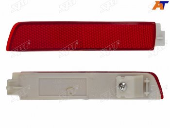 349 р. Отражатель в задний бампер NISSAN JUKE 10-14 RHSENTRA 14-17 SYLPHY 12-20INFINITI FX35FX37 08-13 SAT ST-215-2901R  с доставкой в г. Кемерово. Увеличить фотографию 1
