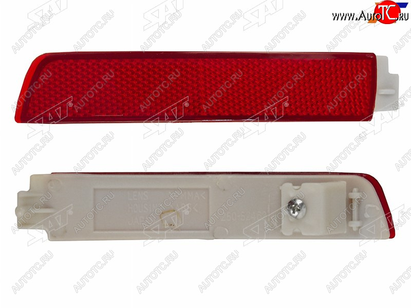 349 р. Отражатель в задний бампер NISSAN JUKE 10-14 RHSENTRA 14-17 SYLPHY 12-20INFINITI FX35FX37 08-13 SAT ST-215-2901R  с доставкой в г. Кемерово