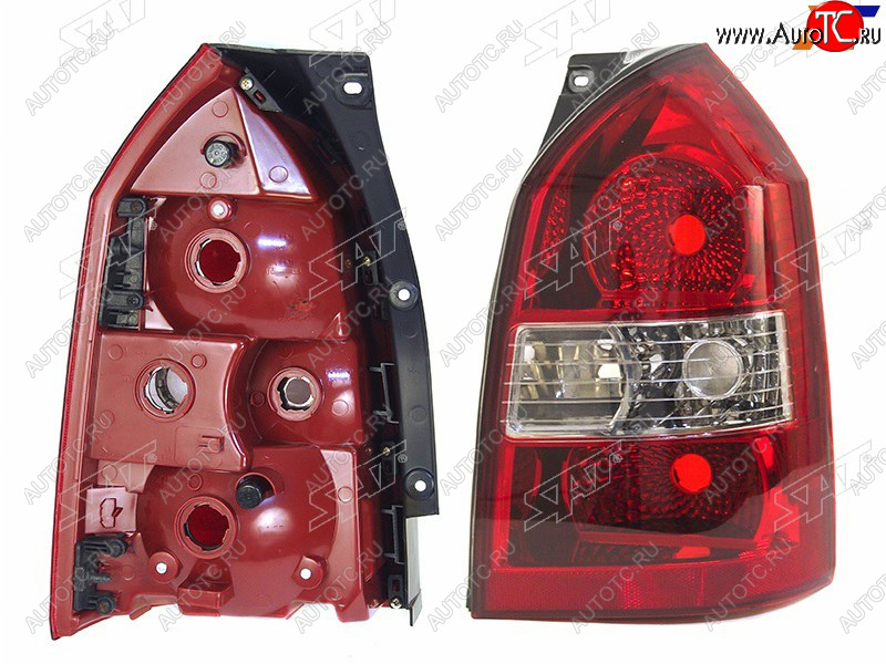 2 169 р. Фонарь задний правый SAT  Hyundai Tucson  JM (2004-2010)  с доставкой в г. Кемерово