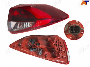 5 299 р. Фонарь задний правый (внешний, LED) SAT  Hyundai Tucson  TL (2015-2018) дорестайлинг  с доставкой в г. Кемерово. Увеличить фотографию 1