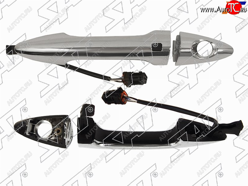 2 599 р. Ручка двери Kia Rio 11-17 (Спереди Слева SMART KEY) SAT ST-226-0039  с доставкой в г. Кемерово