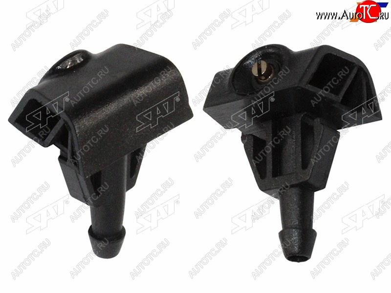 182 р. Форсунка омывателя лобового стекла Nissan Note 05-13 (Веерная) SAT ST-227-0004  с доставкой в г. Кемерово