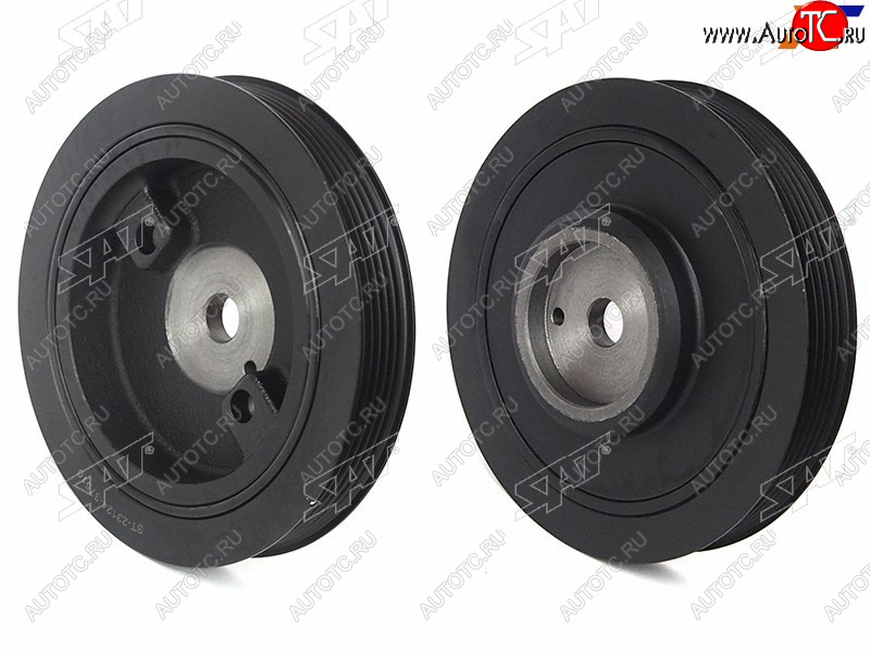 1 599 р. Шкив коленвала HYUNDAI TUCSON 2004-2010TRAJET 00-06COUPE 01-09SANTA FE(BB)00-06SONATA 01-05XGX SAT ST-23124-37510  с доставкой в г. Кемерово