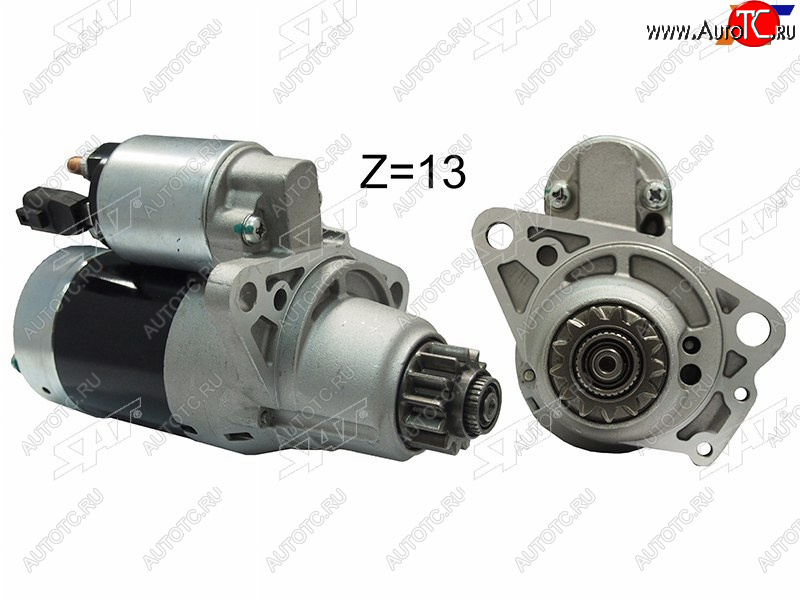4 599 р. Стартер Nissan Murano 02-08  Primera 01-08  Serena 99-05  Teana 03-08 (1,4 kW Z=13 (короткое ух SAT ST-23300-8H300  с доставкой в г. Кемерово
