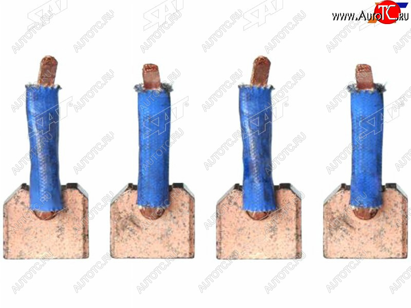 154 р. Щетка генераторастартера 4 шт. MMC COLTGALANTL200LANCERPAJERONISSAN ALMERALAURELPATROLSUNNY SAT ST-23379-10G00  с доставкой в г. Кемерово