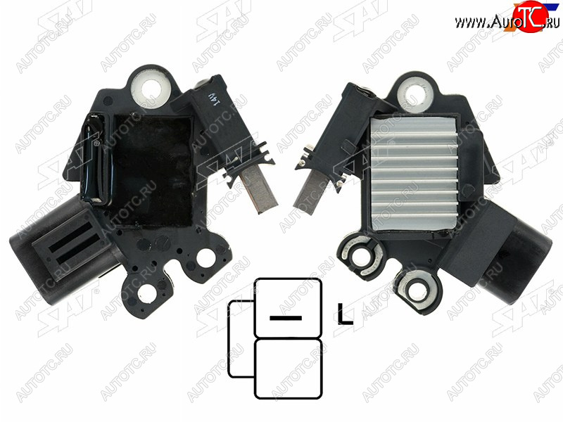 629 р. Реле-регулятор напряжения генератора KIA OPTIMAMAGENTISHYUNDAI COUPESANTA FESONATA 00- G6BA SAT ST-235-0005  с доставкой в г. Кемерово