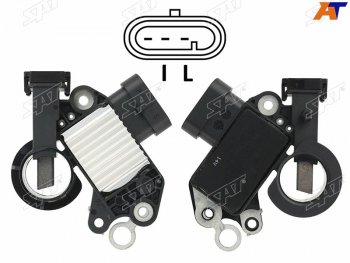 799 р. Реле-регулятор напряжения генератора DAEWOOCHEVROLET LACETTINUBIRA 04-13 F14D3F16D3F18D3 SAT ST-235-0003  с доставкой в г. Кемерово. Увеличить фотографию 2