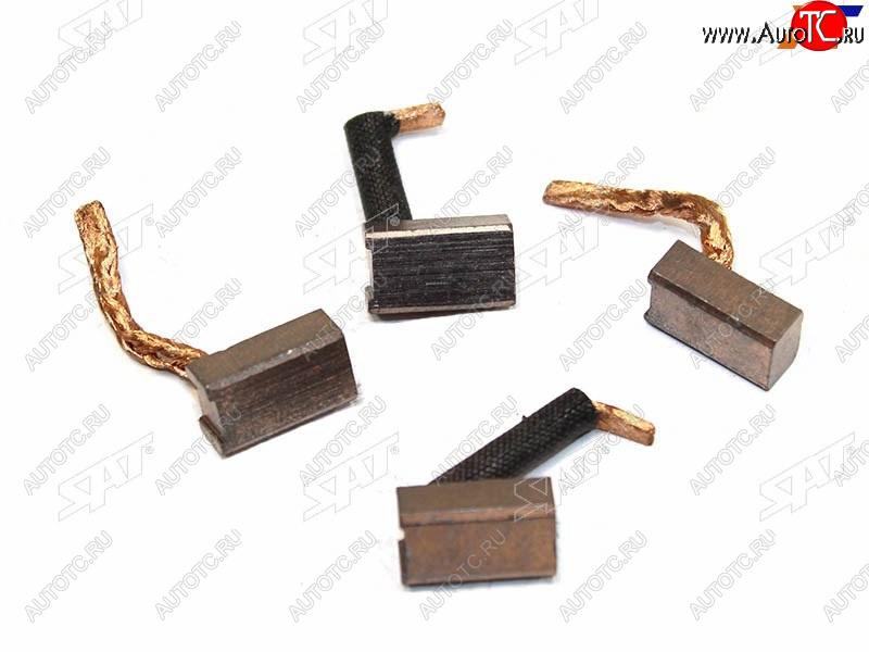 101 р. Щетка генераторастартера 4 шт. CITROEN C2C3C4KIA SPORTAGEMAZDA DEMIOMMC LANCERNISSAN MICRA SAT ST-23380-M8310  с доставкой в г. Кемерово