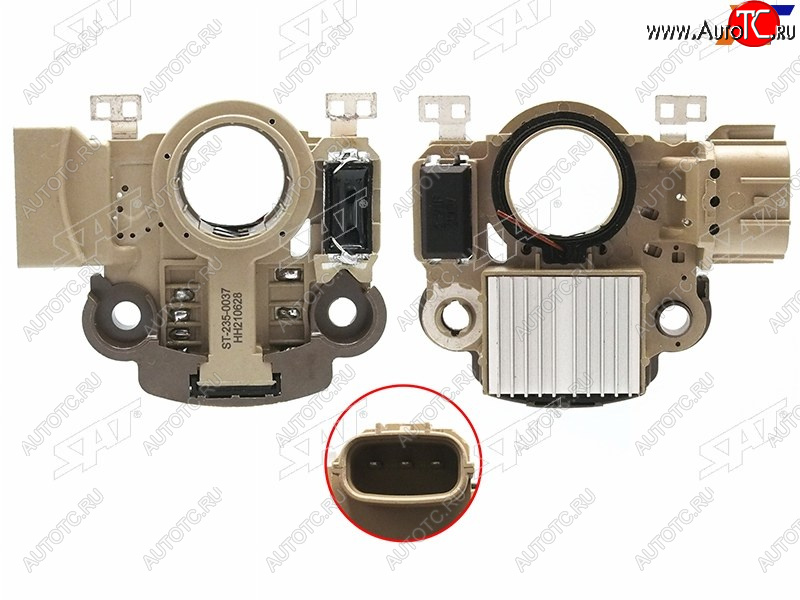 769 р. Реле-регулятор напряжения генератора SUBARU FORESTER 05-IMPREZA 96-LEGACY 98-OUTBACK 00- EJ20#EJ SAT ST-235-0037  с доставкой в г. Кемерово