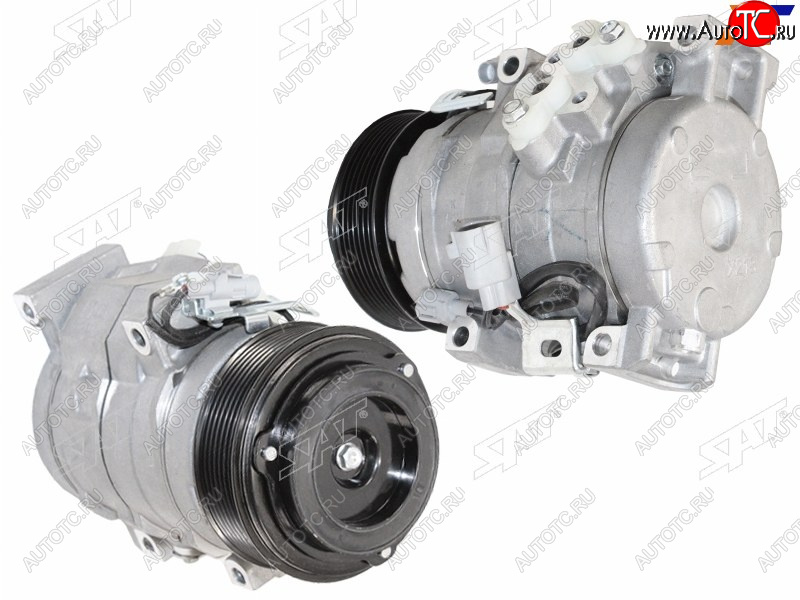 17 999 р. Компрессор кондиционера Toyota Land Cruiser Prado (J120) 02-09  Hilux Surf 02-09 SAT ST-245-0008  с доставкой в г. Кемерово