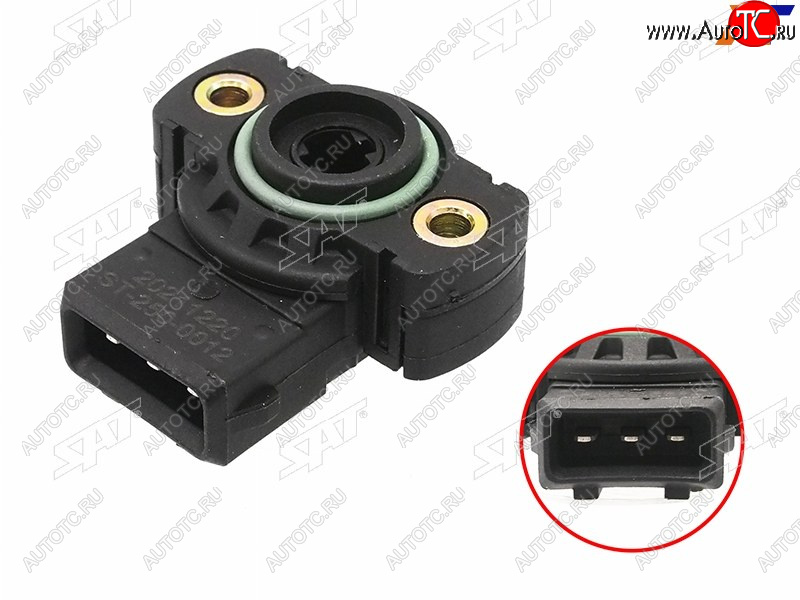 799 р. Датчик положения дроссельной заслонки VW GOLF 92-99 JETTA 93-99 PASSAT 90-97 TRANSPORTER 91-04 SAT ST-250-0012  с доставкой в г. Кемерово