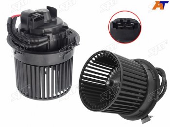 3 389 р. Мотор отопителя салона Nissan Almera 12-19  Renault Arkana 18-  Kaptur 16-20  Logan 14-22  Sande SAT ST-272102798R  с доставкой в г. Кемерово. Увеличить фотографию 1