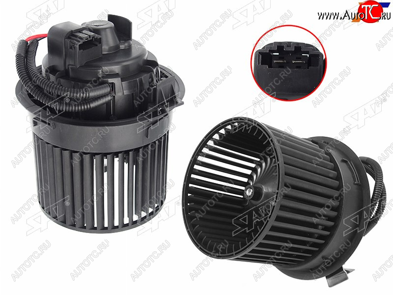 3 389 р. Мотор отопителя салона Nissan Almera 12-19  Renault Arkana 18-  Kaptur 16-20  Logan 14-22  Sande SAT ST-272102798R  с доставкой в г. Кемерово