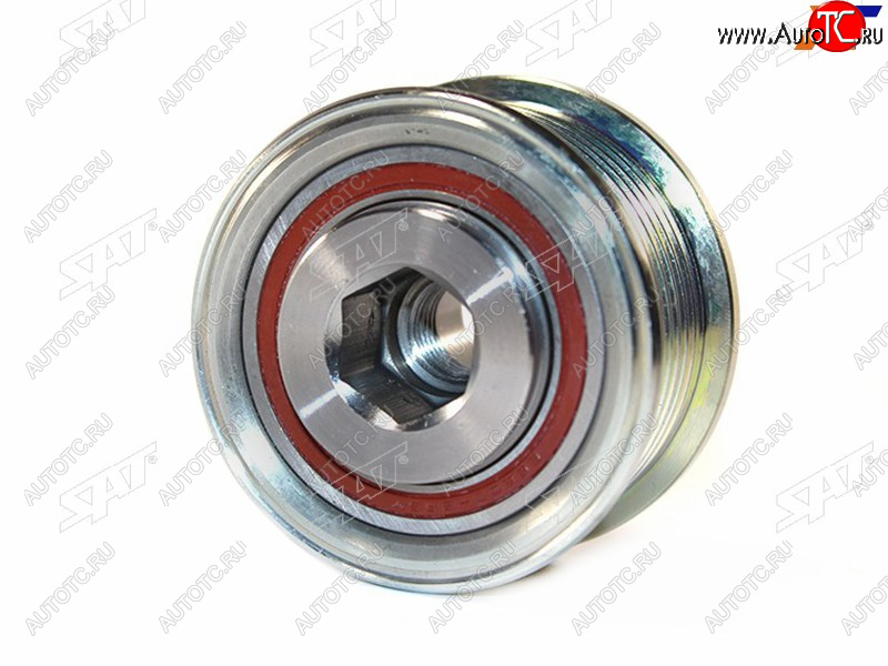 1 389 р. Шкив генератора TOYOTA FORTUNERHILUX 1KD2KD 05- SAT ST-27415-30020  с доставкой в г. Кемерово