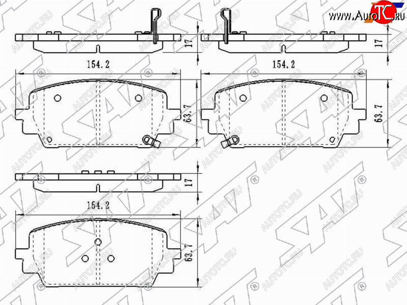 1 399 р. Колодки тормозные передние FR-FL SAT Hyundai Santa Fe TM рестайлинг (2020-2022) с доставкой в г. Кемерово Увеличить фотографию 1 1 399 р. Колодки тормозные передние FR-FL SAT Hyundai Santa Fe TM рестайлинг (2020-2022) с доставкой в г. Кемерово