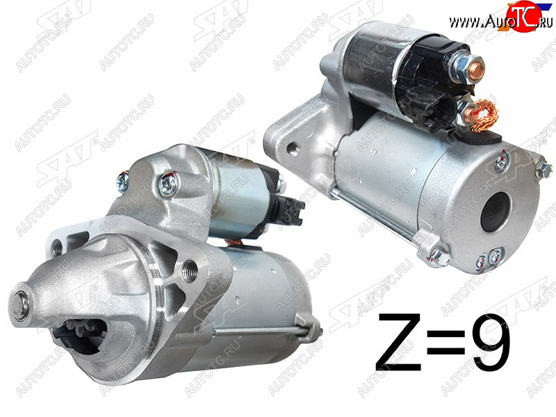 6 999 р. Стартер Toyota Hiace 04-20  Hilux Pick Up 04-15  Land Cruiser Prado (J120) 02-07  Fortuner 04-15 SAT ST-28100-75191N  с доставкой в г. Кемерово