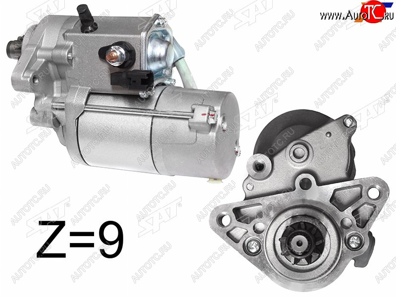8 199 р. Стартер Toyota Land Cruiser (J100,J200) 98-21  Jaguar XJ 86-97  Lexus GS 97-01  GX 02-09  LS 94- SAT ST-28100-50101N  с доставкой в г. Кемерово