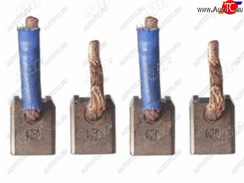 299 р. Щетка генераторастартера 4 шт. TOYOTA CAMRY 2.22.4 96-01PREVIAI 2.4 00-06 1AZFSE3SFE2AZFE5SFE SAT ST-28140-74120B  с доставкой в г. Кемерово