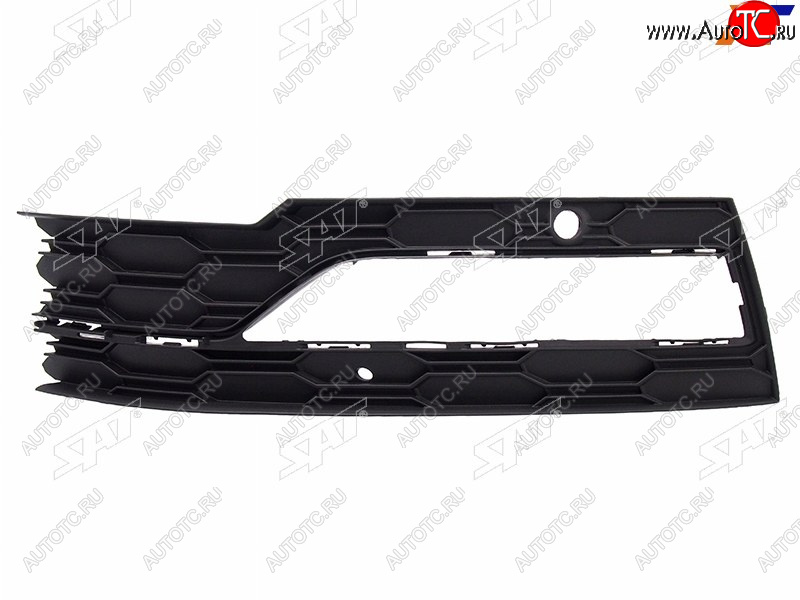 679 р. Левая оправа ДХО (под сонар) SAT  Skoda Octavia  A8 (2019-2022) универсал (молдинг хром)  с доставкой в г. Кемерово