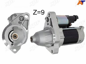 6 849 р. Стартер (9 kW/ Z-11) SAT  Fiat Panda  3 319 (2012-2025), Honda Accord ( 8 CS,  8 CU,  8 CW) (2008-2013), Honda Civic ( FD,  FK,FN,  FB,  FK2,  FC,  FK7) (2005-2019), Honda CR-V  RE1,RE2,RE3,RE4,RE5,RE7 (2007-2012), Honda Stream  2 RN6,RN7, RN8, RN9 (2006-2014)  с доставкой в г. Кемерово. Увеличить фотографию 1